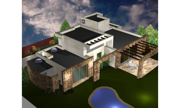 proyecto arquitectura Viviendas - Casa Antilhue 2